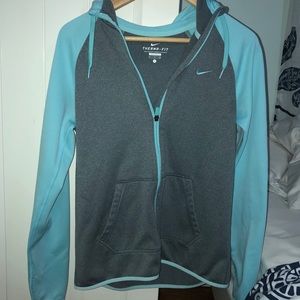 NIKE Therma Fit Zip-Up Hoodie Small